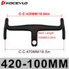 KOCEVLO K05 Full Carbon Gravel One-Piece Integrated Drop Bar with Internal Routing and Spacers