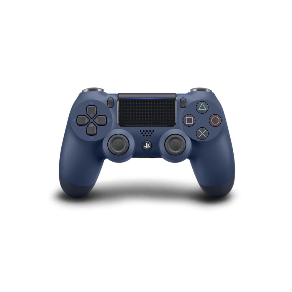 Wireless Game Controller for PS4, Dual Joystick Gamepad with Vibration Feedback, Ergonomic Grip and Responsive Controls