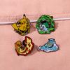 Film and Television Animation Pokémon Pokémon Cartoon Brooch Pikachu Little Fire Dragon Wonderful Frog Seed Squirtle Badge