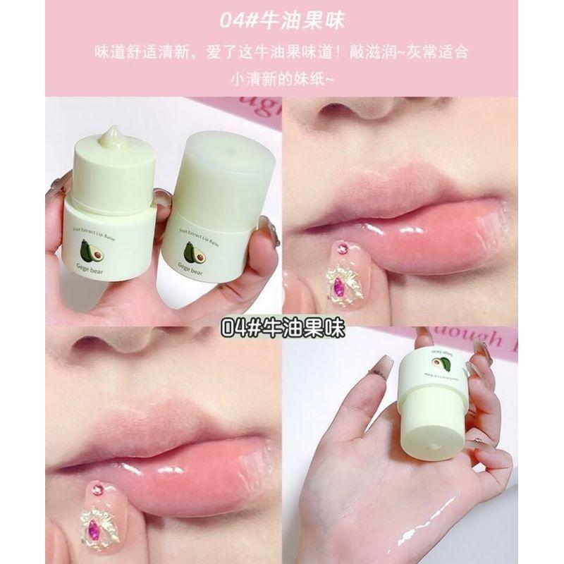 Gege Bear - Frucht-Extrakt Lippenbalsam - 4 Sorten