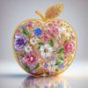 Fruit 5D DIY Special Shape Crystal Partial Diamond Painting Kit Home Wall Decor