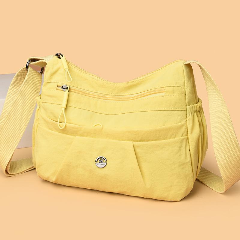 Casual and Simple Crossbody Bag, Large-capacity Lightweight Bag for Middle-aged and Elderly People, Single-shoulder Bag