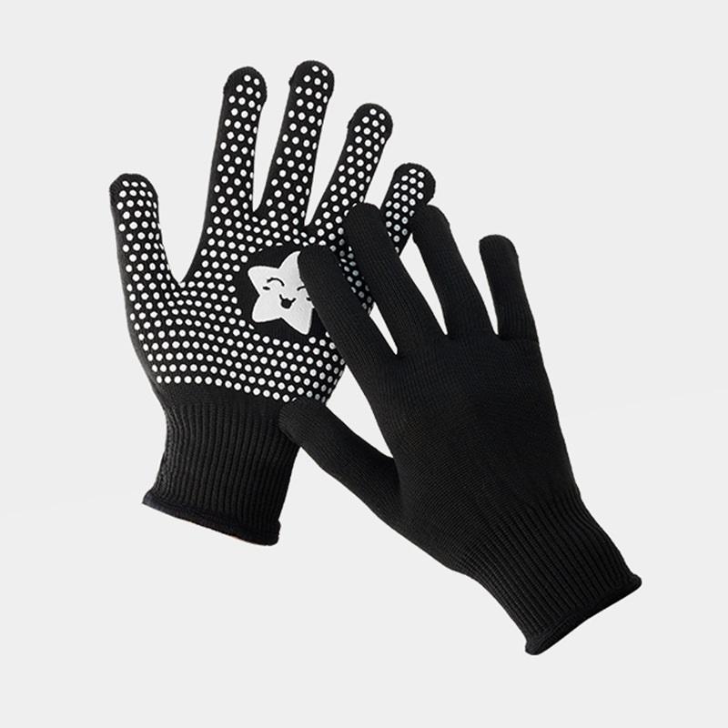 4 Farben Kinder Anti-Rutsch-Handschuhe Arbeitsschutz Schulsport Mädchenhandschuhe Outdoor-Aktivitäten Weiß gestrickte Handschuhe für Jungen 2-6 Jahre