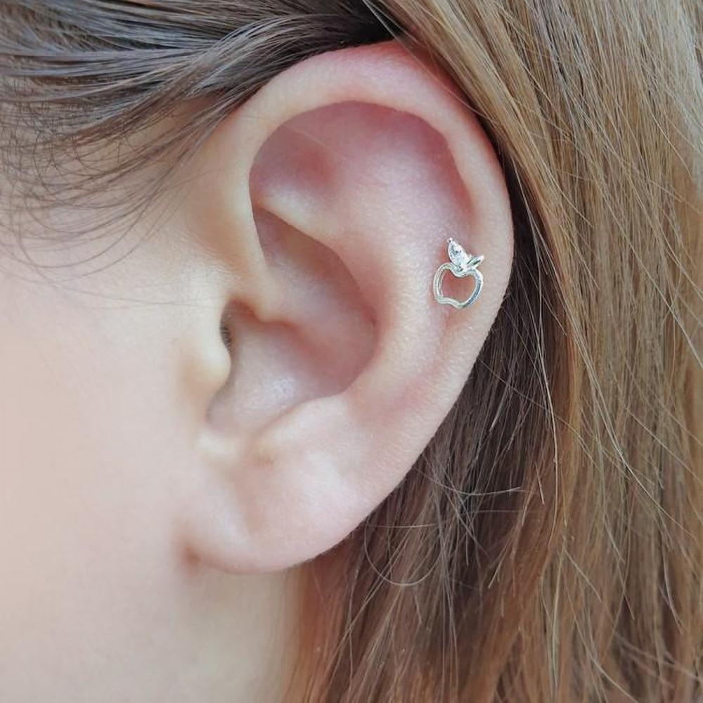 

Silver 925 Apple Cubic Piercing (S6826501)