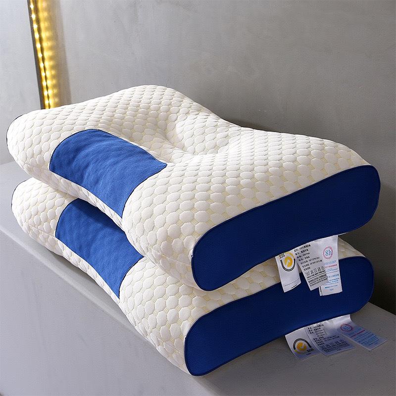 1PC Pernă de dormit Rebound rapid Îngrijirea gâtului Ameliorează oboseala Pernă cervicală cu textura moale convenabilă