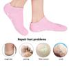 1Pair Multi Colored Essential Oil Moisturizing Socks Gloves For Dry Cracked Feet Nourishing Skin Lubricating Foot Care Massage