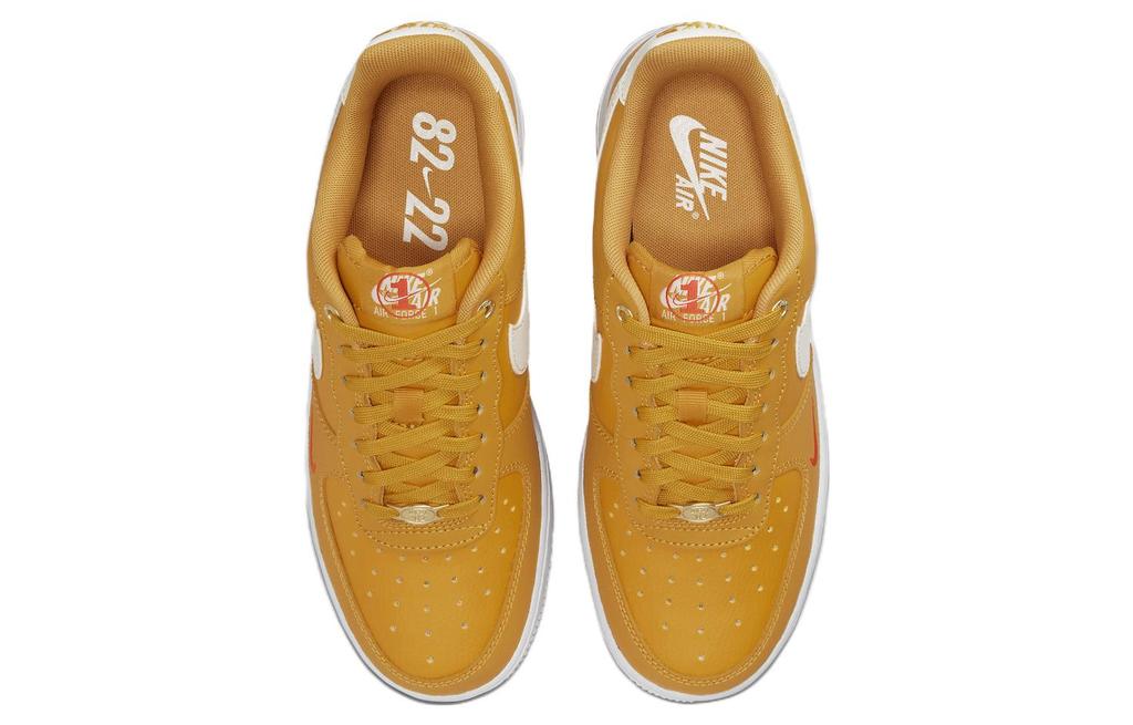 Nike Air Force 1 Low '07 Se 40th Anniversary Yellow Ochre Mini Swoosh Women's DQ7582-700