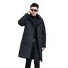 Men's Mid-Length Winter Down Jacket for Middle-Aged and Elderly