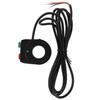 2 In 1 Motorcycle Horn Headlight Switch Bicycle Headlights Horn Turn On Off Switch Button for Scooter Electric Bike