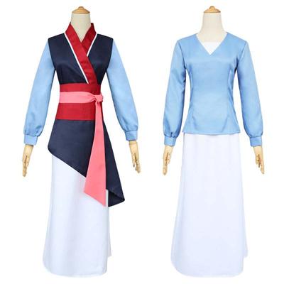 Mädchen/Frauen Mulan Cosplay Kleid Für Mushu Drache Cosplay Mu Lan Kostüm Halloween Bühnenkostüme Chinesisches Hanfu
