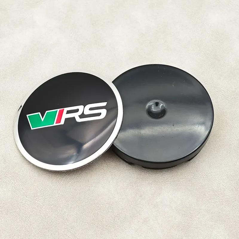 Car Sticker 2025 Hot 4Pcs/set 56mm VRS Logo Car Wheel Center Caps Cover Sticker For Skoda Panal Octavia 2 3 A7 Fabia MK1 VRS Lab