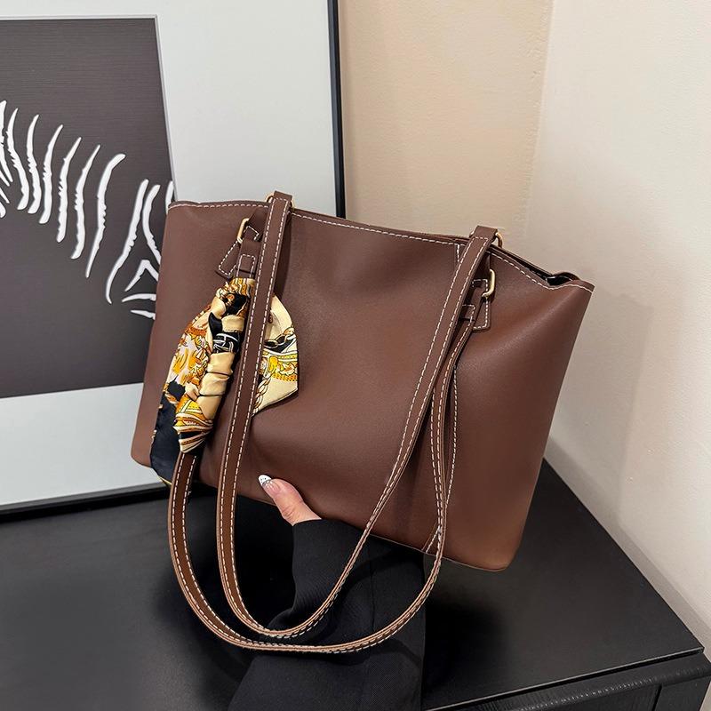 Weiche Leder Mode Tragetasche Retro Lässige Schultertasche Neue Große Kapazität Pendlertasche