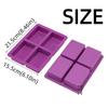 DIY Crafts Silicone Soap Molds Rectangular Shape Rectangle Soap Mold  Ice Cream Making