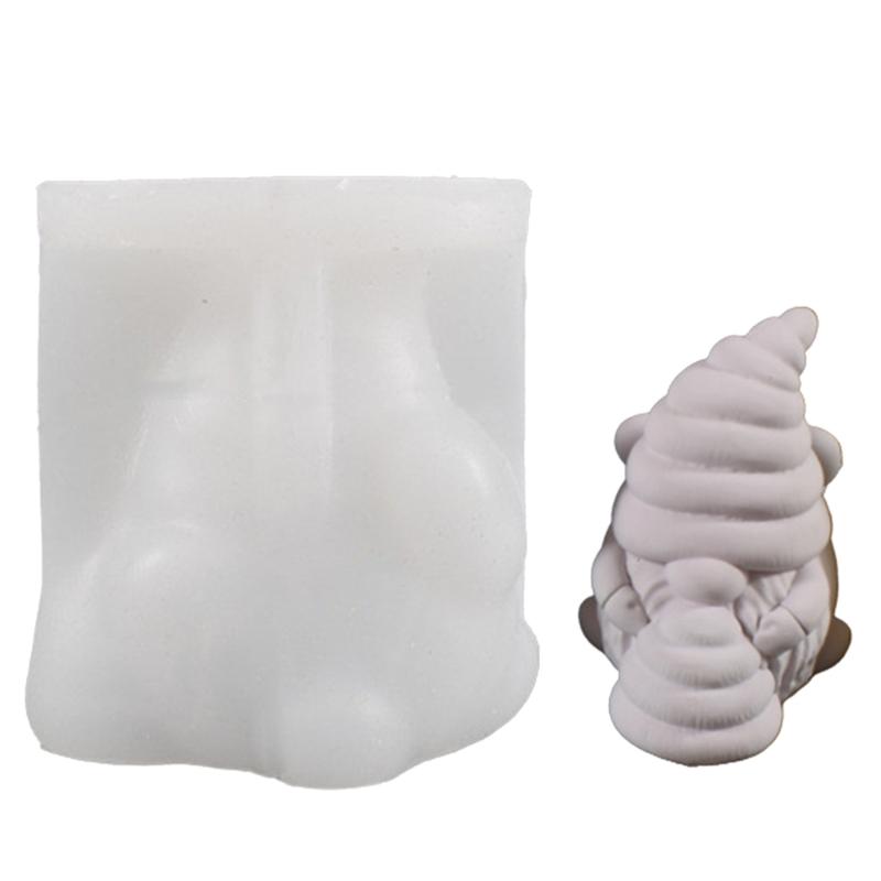 Multifuntional Dwarf Silicone Mold Resin Crafting Mold Handmade Supplies for Crafting Candle and Decorative Creation