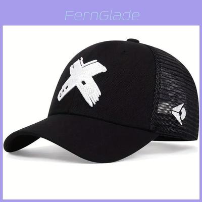 Summer Mesh Baseball Cap With Sun Protection For Outdoor Active Men