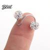 Sturdy Earring 1Pc Piercing Faux Crystal Tragus Studs