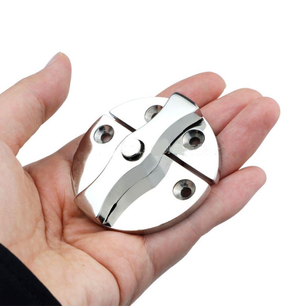 Heavy Duty Stainless Steel Hinge Corrosion-resistant Round  Casting Hinge  Box Clasp