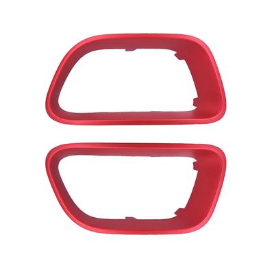 1 pár dekorativní rámeček předního nárazníku pro auto Angel Eyes úprava pro Citroen C5 Aircross 9817829477 9817829377 Červený