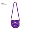 Wine Glass Lanyard Cup Holder, Crochet Sleeve, with Long Knitted Sleeve Strap Portable Crossbody Bag, for Outdoor Picnic Festival Travel Adjustable