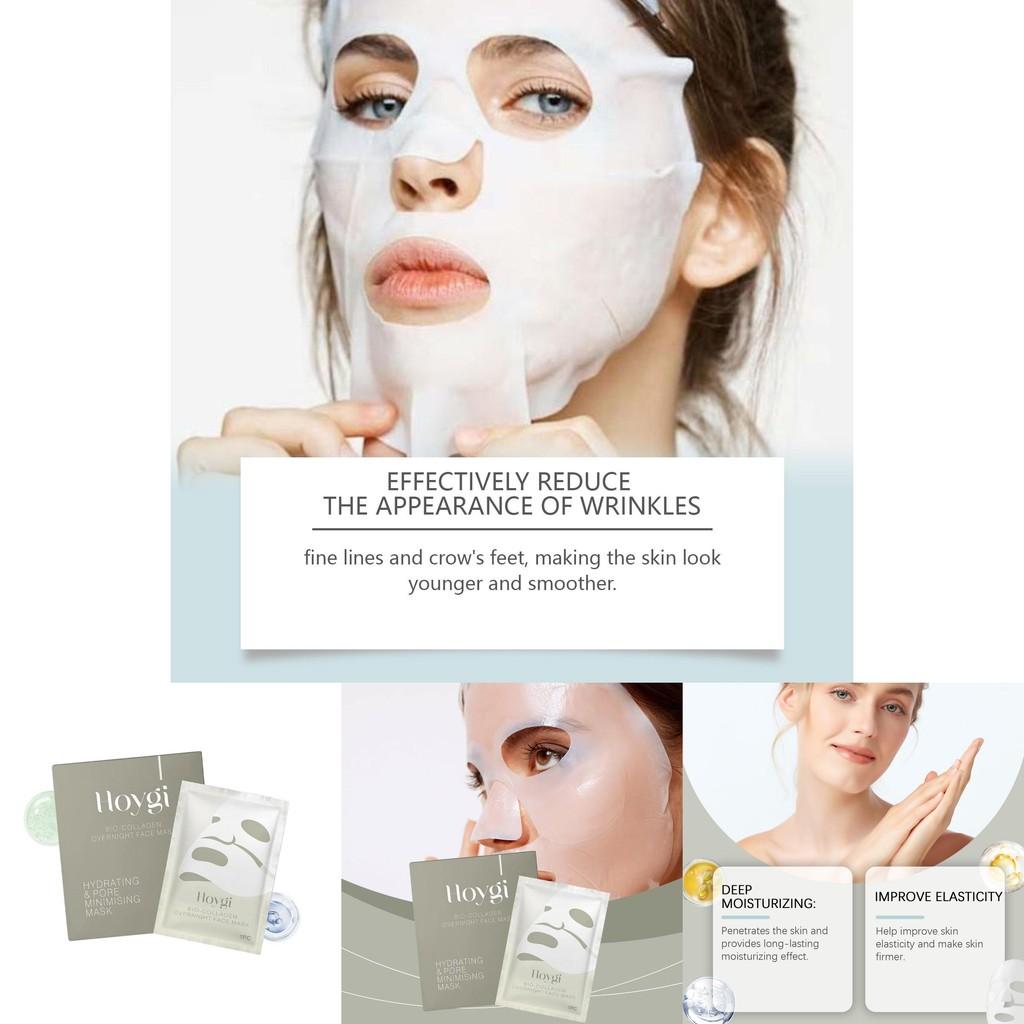 Hoygi Collagen Moisturizing And Anti-wrinkle Face Mask Set For Radiant Skin Care
