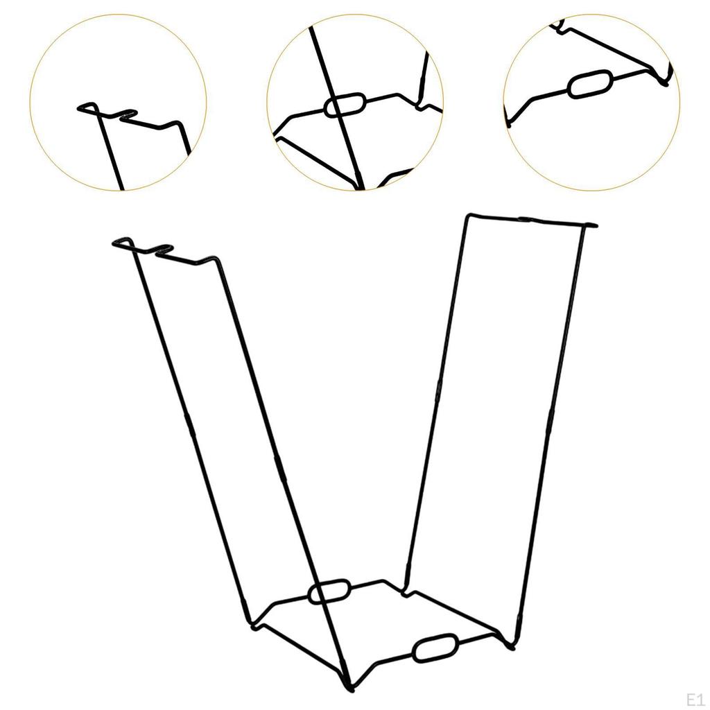 Ogrodowy Stojak na Worki na Śmieci, Wszechstronne Akcesoria, Stojak na Śmieci, Składany do Pielenia