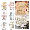 10 Pcs Stickers Diary DIY Hand Account Decorative Craft Waterproof Decor Decals for Party