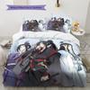 Grandmaster Pattern Bedding,Quilt Set Quilt Cover Pillowcase Home Birthday Gift (1 * duvet cover + 2 * pillowcase, without core)