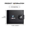 Men Short Leather Credit ID Card Holder Wallet Purse Clutch For BMW E90 E60 E46 E39 F30 F10 E87 X3 X4 X5 X1 G30 G20 nlxk36