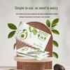 Șervețele demachiante cu avocado: Șervețele de curățare blânde, portabile, fără clătire, ambalate individual, pentru călătorii