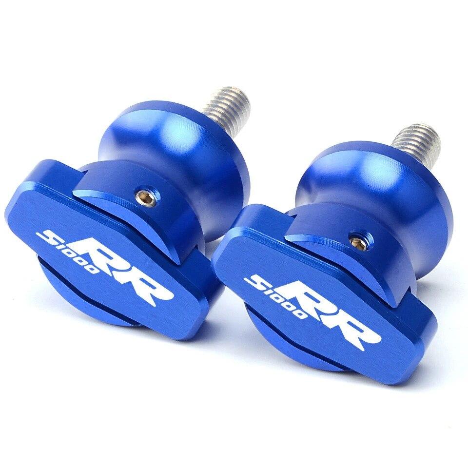 Motorcycle Sliders Spools CNC Swing Arm Stand Screw For BMW S1000R S1000RR HP4 2014 2015 2016 2017 2018   8MM