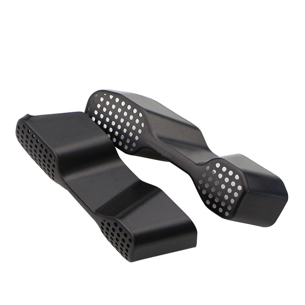 2 Stück Auto Luftauslassabdeckung für Mitsubishi Outlander 2013-2025 Rücksitz Klimaanlage Kanal Lüftungsgitter Schutz Zubehör