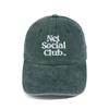 Net Social Club OG LOGO PEACH PIGMENT CAP (GREEN)