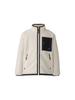 North Boa Fleece Puff Jacket White Dune 140 [The Face]