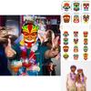 Cartoon Style Hawaiian Masks With Lightweight Material For Themed Parties And Cosplay