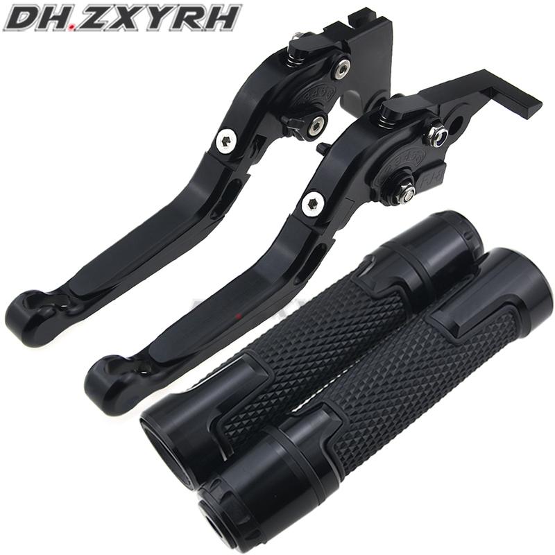 For SUZUKI GSR600 GSR 600 2006-2011 Motorcycle Accessories Extendable Folding Brake Clutch Levers Handle Grips