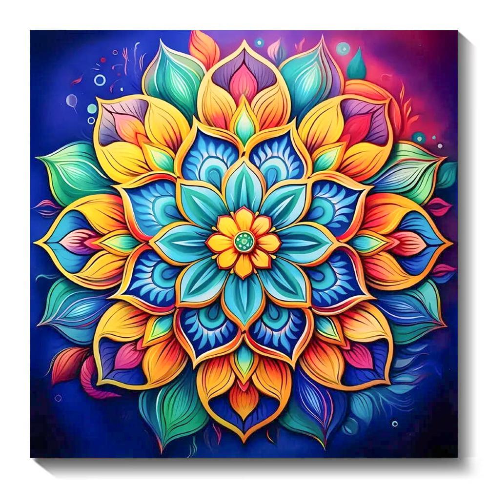 Diamond Painting Mandala DIY 5D Full Square Round Drill Embroidery Fantasy Mosaic Flower Wall Decorations Living Room New 2026