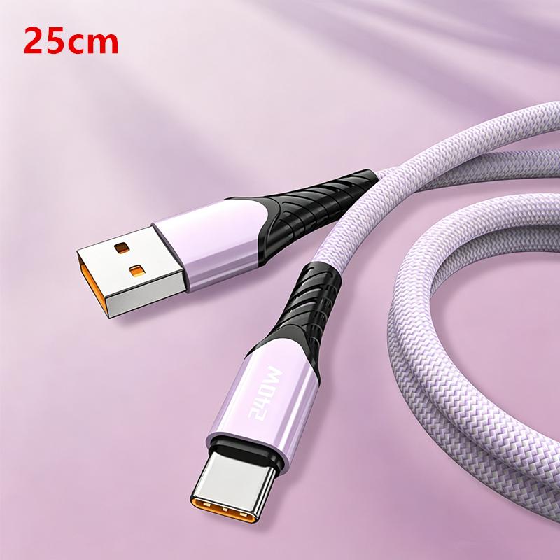 240W Usb C Fast Charging Cable 0.25M/1M/1.5M/2M Phone Usb Type C Quick Charge Data Wire For Phone Usb C Data Line