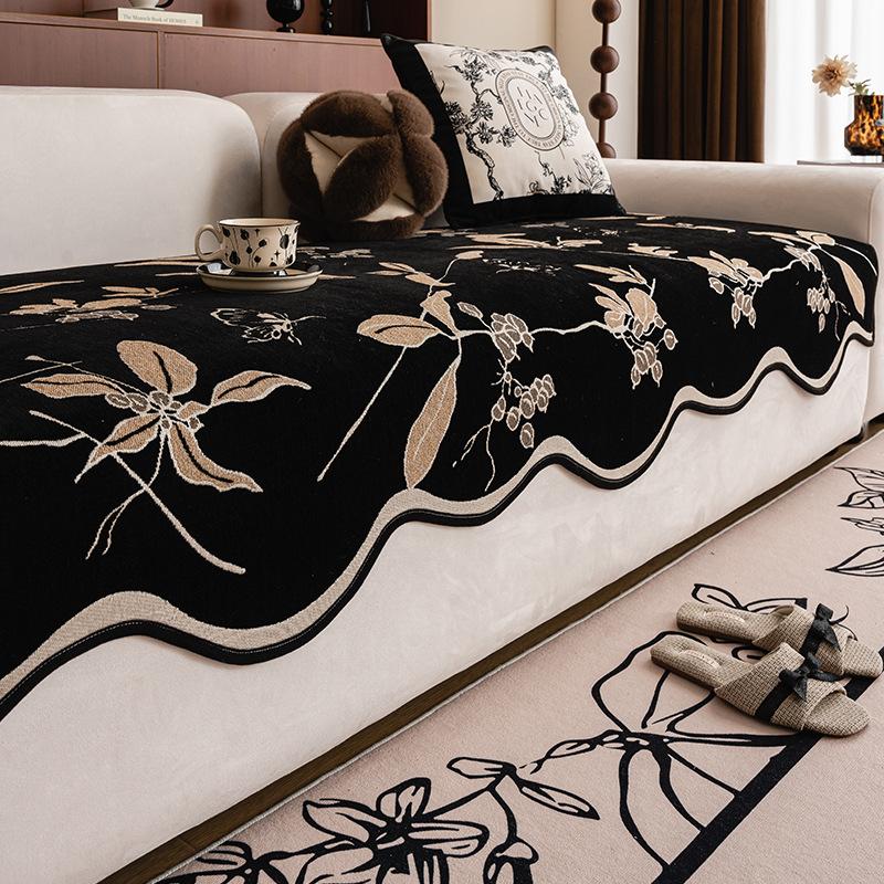 Special-Shaped Sofa Cushion, Universal In All Seasons, New Sofa Seat Cushion, Light Luxury, Advanced Sense, Non-Slip Irregular Sofa Cover Towel