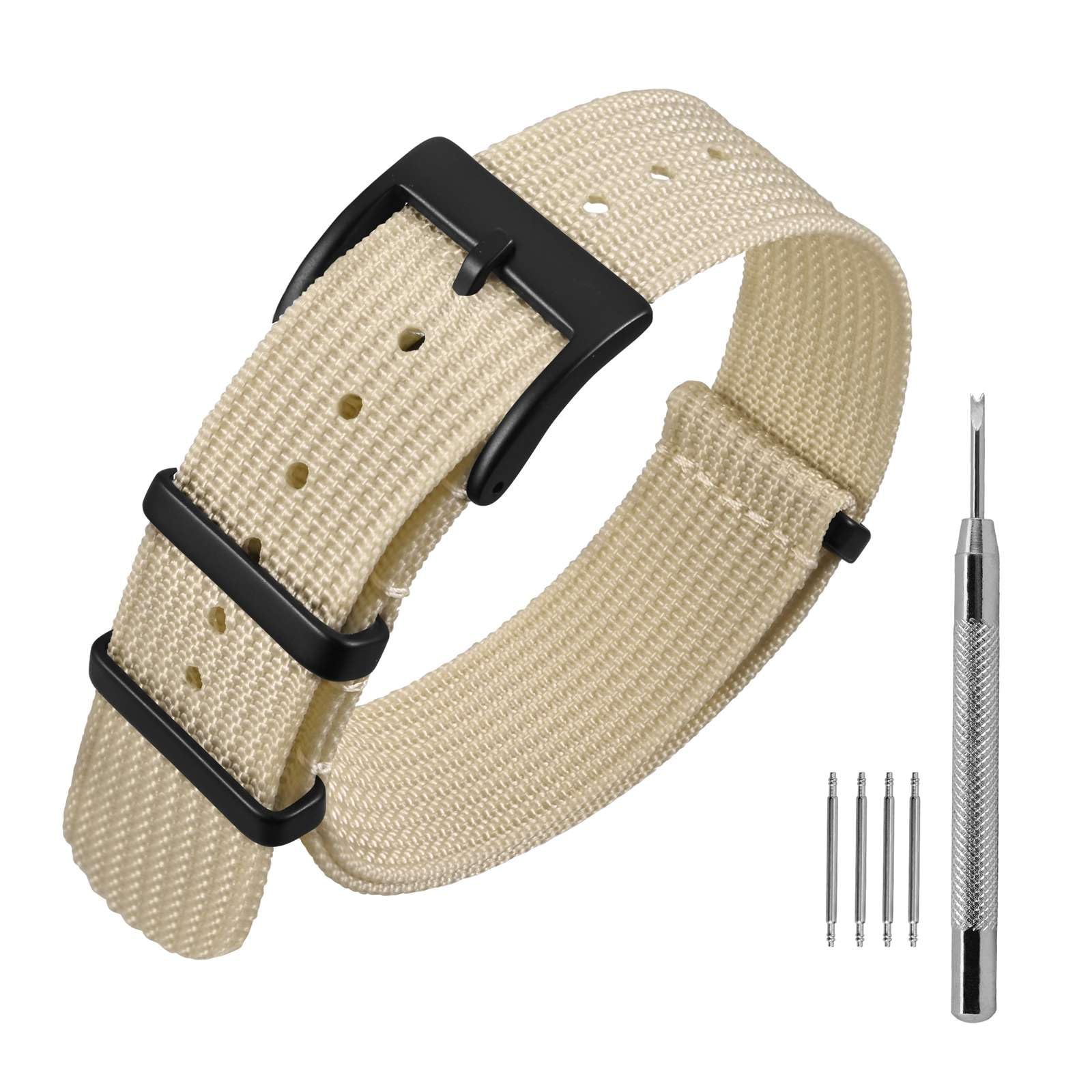

ANNEFIT Belt, Nylon Watch Band, Military Watch Replacement Band, Nylon 18mm
