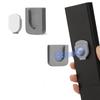 1pcs NEW Punch-free Remote Control Holder Wall Mount Anti-Lost ABS Storage Hook Control Organizer Home Office Accessories 2026