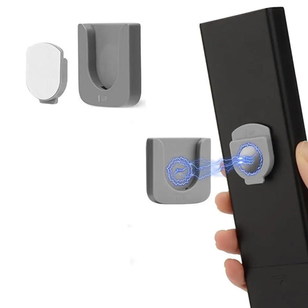1pcs NEW Punch-free Remote Control Holder Wall Mount Anti-Lost ABS Storage Hook Control Organizer Home Office Accessories 2026