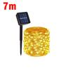 Christmas Solar Lamp LED Outdoor 7M/12M String Lights Fairy Waterproof for Holiday New Yea Party Garlands Garden Decor Lighting
