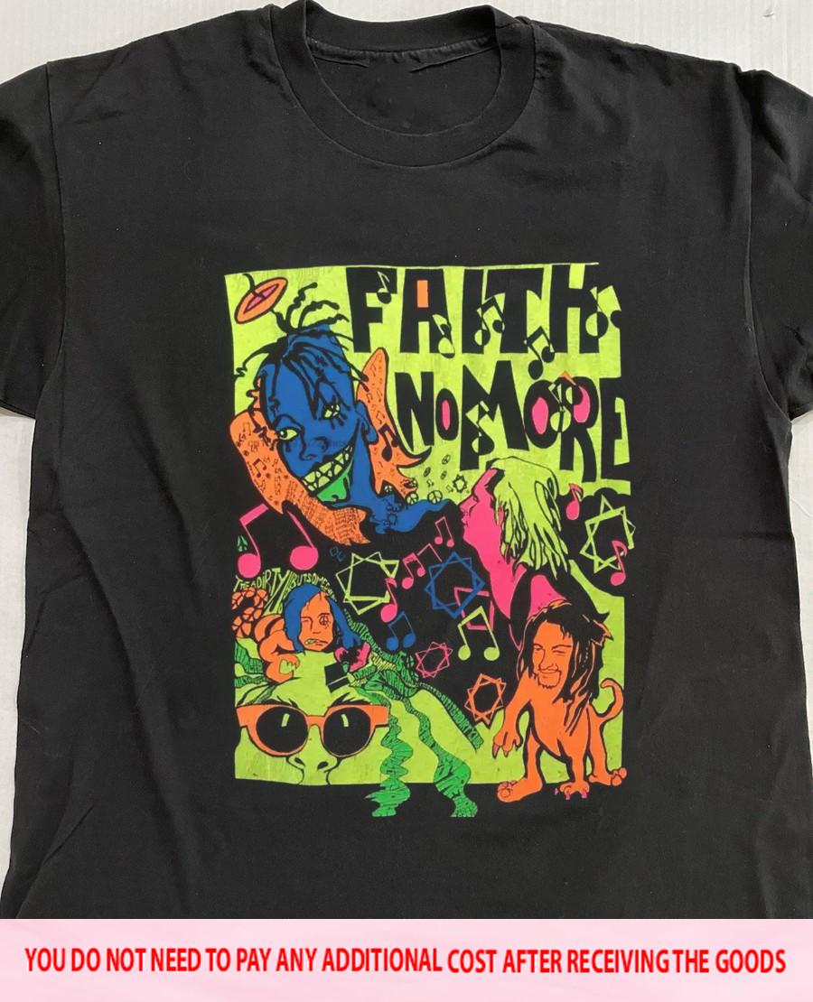 Rare Hot Faith No More Band Sol Invictus Shirt Black S-5XL SN220 XL