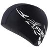 Floral Solid Color Swim Cap - Comfortable, Non-Tightening, Fashionable, Unisex for Adults & Kids