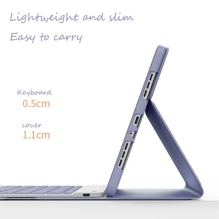 Per Samsung Tab A9 8.7" Custodia protettiva SM-X110/X115, supporto con tastiera e mouse