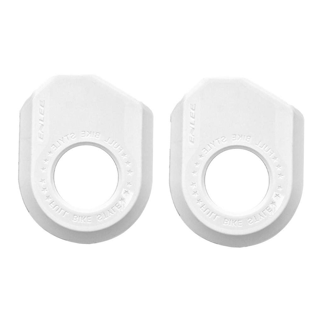 TPU Bicycle Crank Arm Protector Universal Crank Boots Spare Set Dustproof Sleeve for Bike Crankset MTB Riding