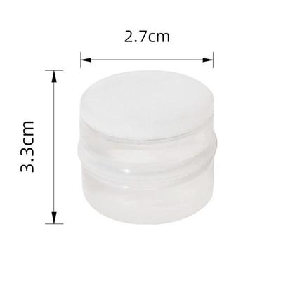 Transparent Silicone Door Stopper No Drill Non Slip Soft Door Buffer Pad for Home Office Rental Apartment Safety