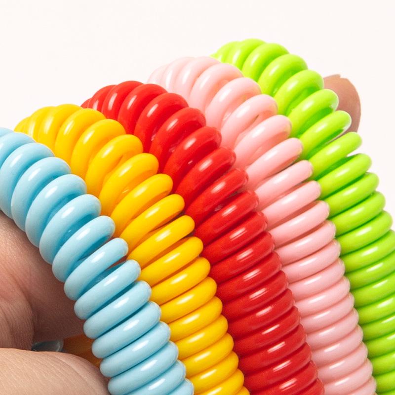 Spring Buckle Keychain Cord – Anti-Lost Outdoor Strap with Bag Holder