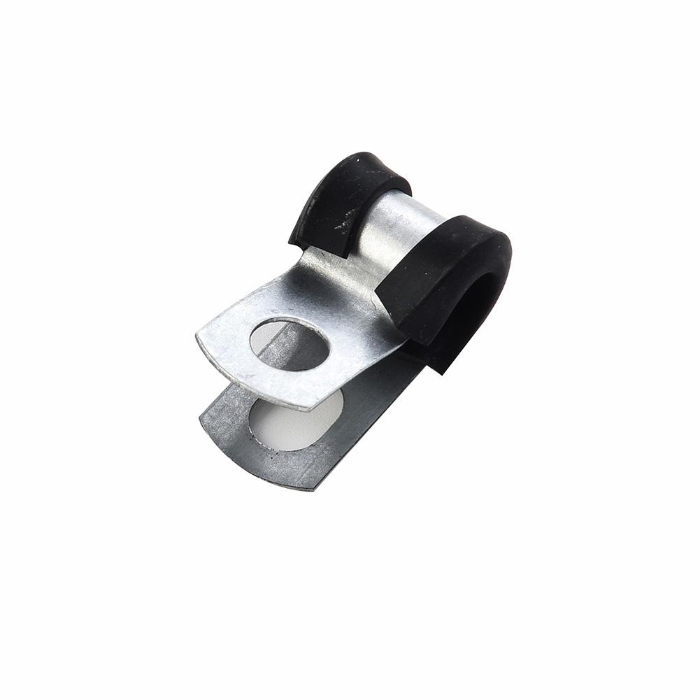 Brake Pipe Clips 3/16\\\" For 3/16\" Pipes Lined Metal+Rubber P Clips