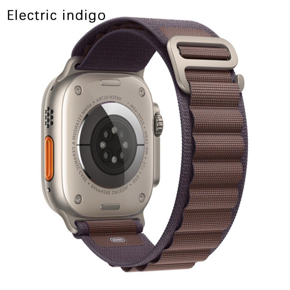 Alpine Loop Band for Apple Watch Ultra 2/Ultra 49mm 45mm 41mm 44mm 40mm 42mm Sport Nylon Outdool Breathable Strap for iWatch Series 9 8 7 SE 6 5 4 3